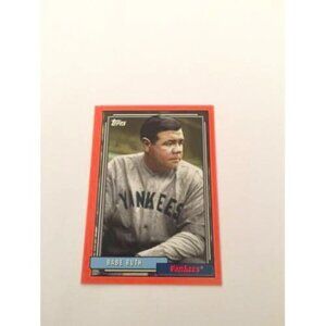 2017 Topps Archives Peach Babe Ruth #225 New York Yankees 110/199 (058)